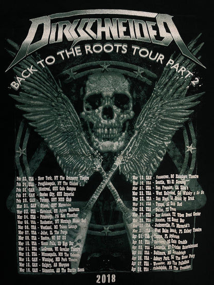 Rock Dirk Schneider Back To The Roots Tour tee
