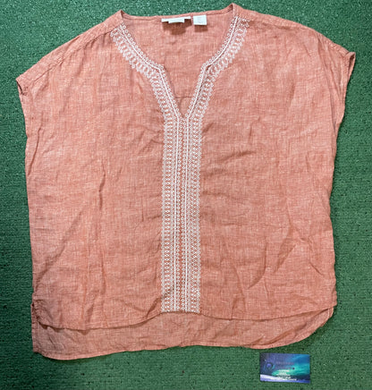 House of Harlow 1960 linen top