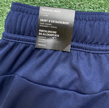 Adidas essential dark navy blue shorts