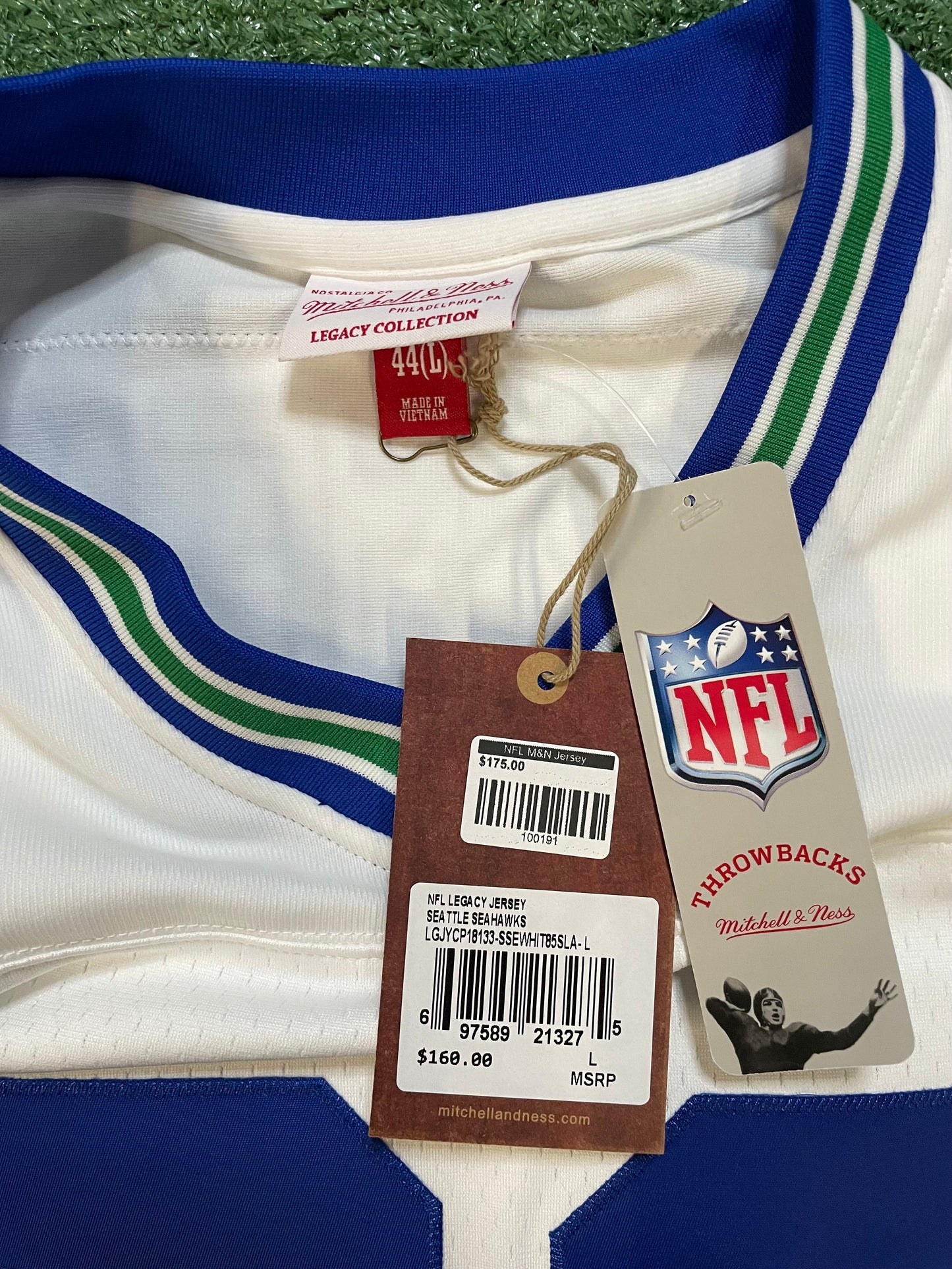Seattle Seahawks Steve Largent #80 Mitchell & ness throwbacks jersey
