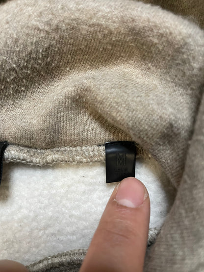 Fear Of God Essentials beige center logo hoodie
