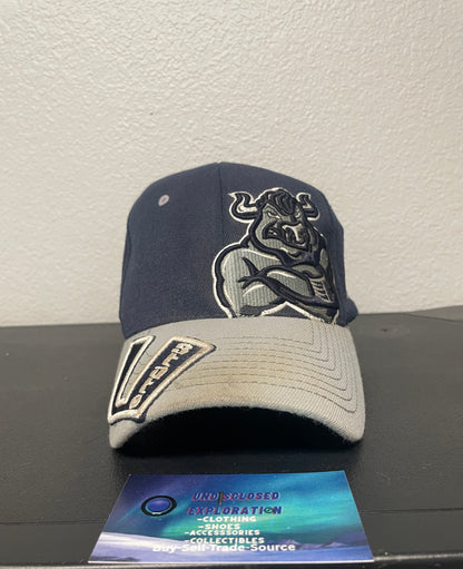 Vintage Utah State university grey and navy hat