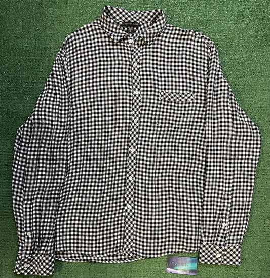 Saks Fifth Ave plaid button up
