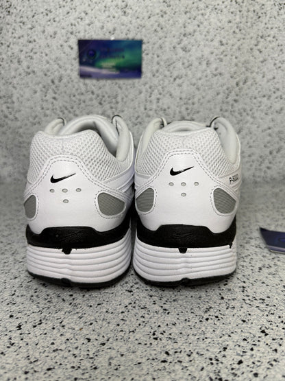 Nike P-6000 White Metallic Silver