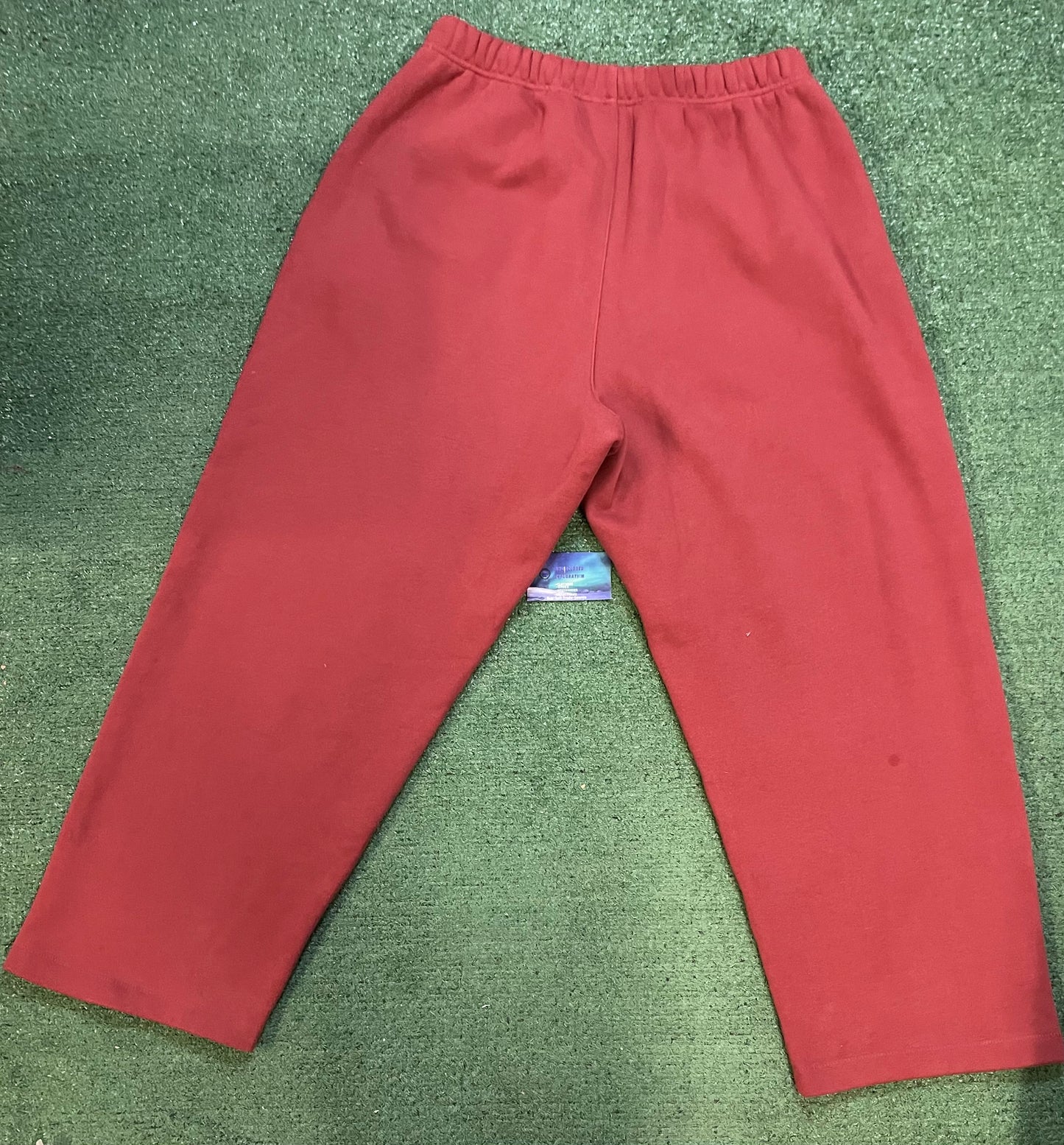 Fear of God ESSENTIALS Crimson University Fleece Relaxed Sweatpants