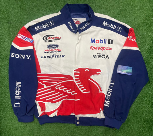 Vintage Jermey Mayfield NASCAR Jacket