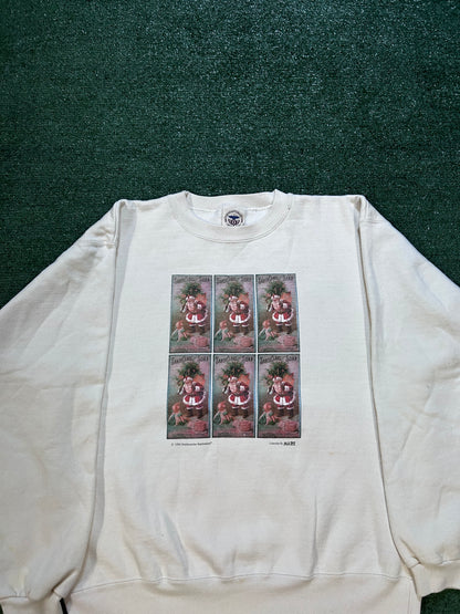 vintage 1990s Smithsonian Santa Claus Soap crewneck