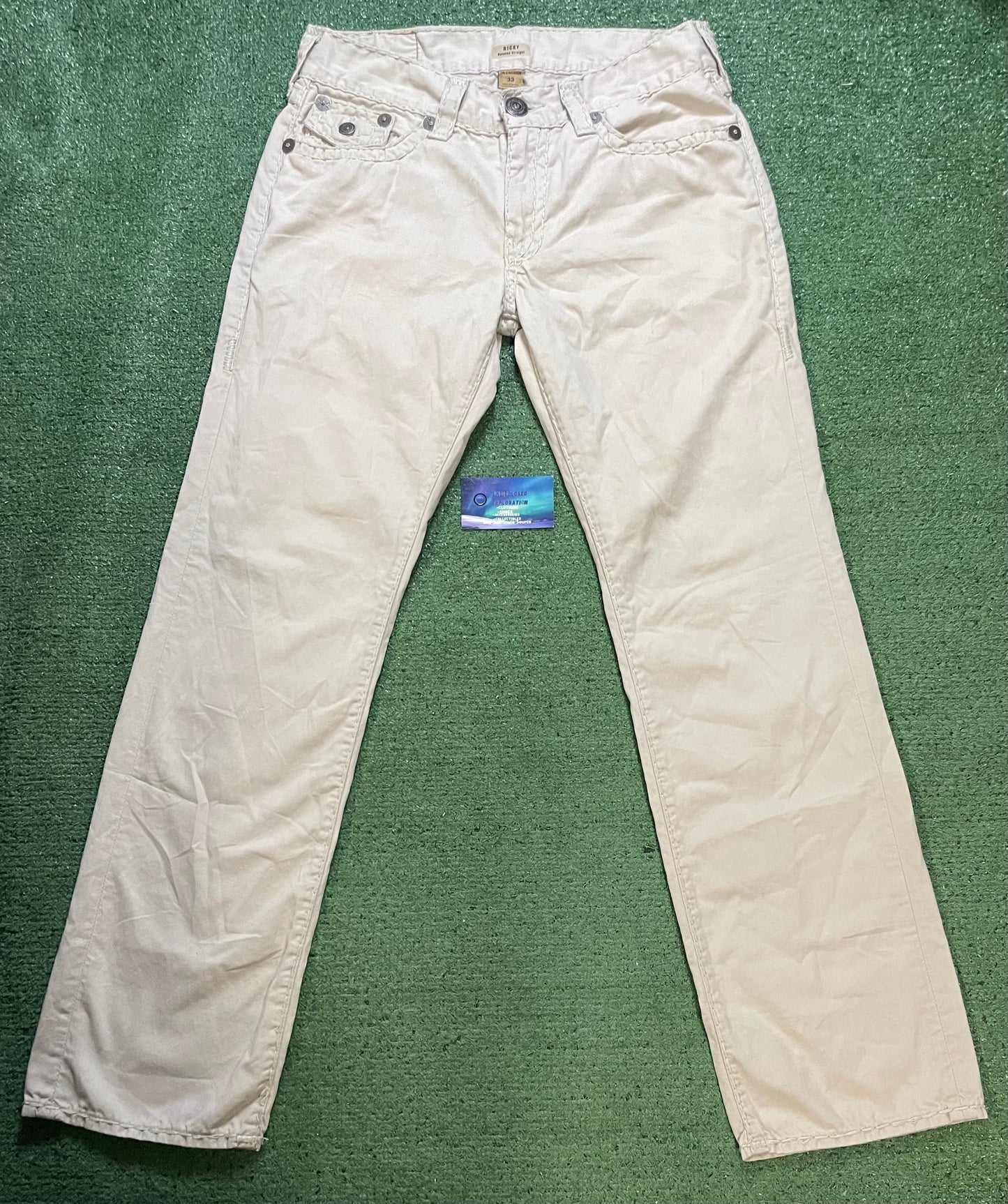 True Religion Ricky beige jeans