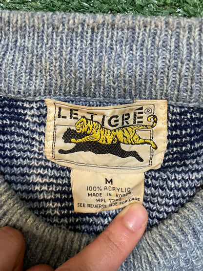 Vintage 1990s Le Tigre Abstract crewneck