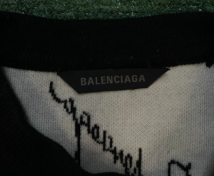 Balenciaga logomania crewneck