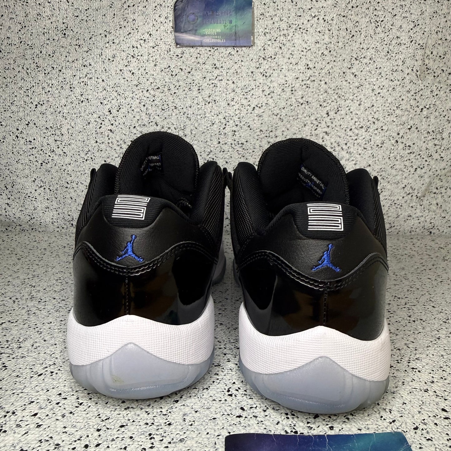 Jordan 11 Low Space Jam 10 Men “Preowned”