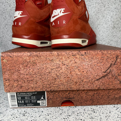 Jordan 4 Brick By Brick 12 Men “Preowned”