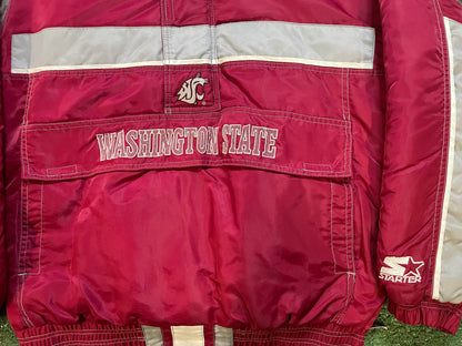 Vintage 1990s Washington State university WSU starter jacket