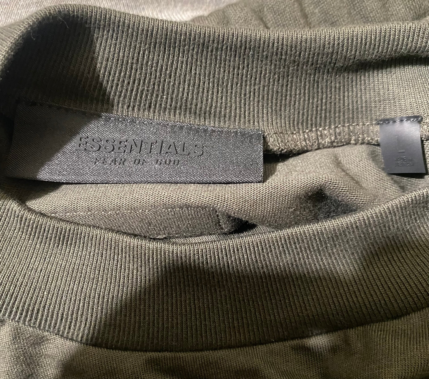 Fear of god essentials ink longsleeve