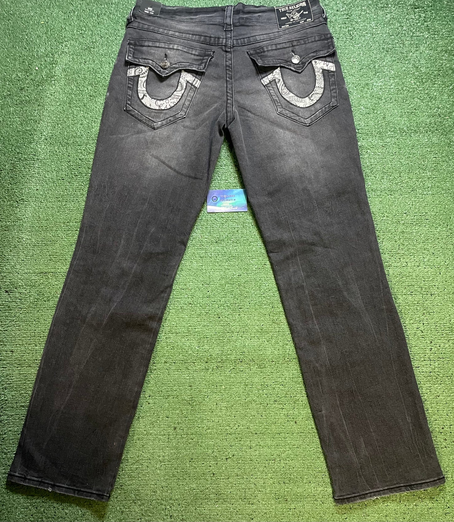 True Religion Ricky bandana black jeans