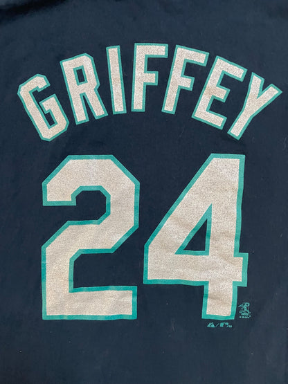 Vintage 2000s Ken Griffey #24 player tee