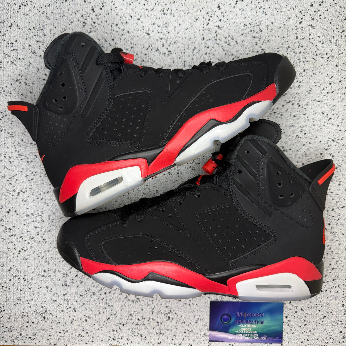 Jordan 6 Infrared Salesman 8 Men “Preowned”