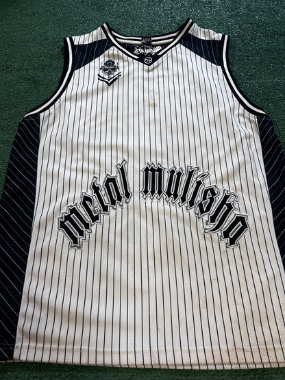 Vintage Metal mulisha striped jersey