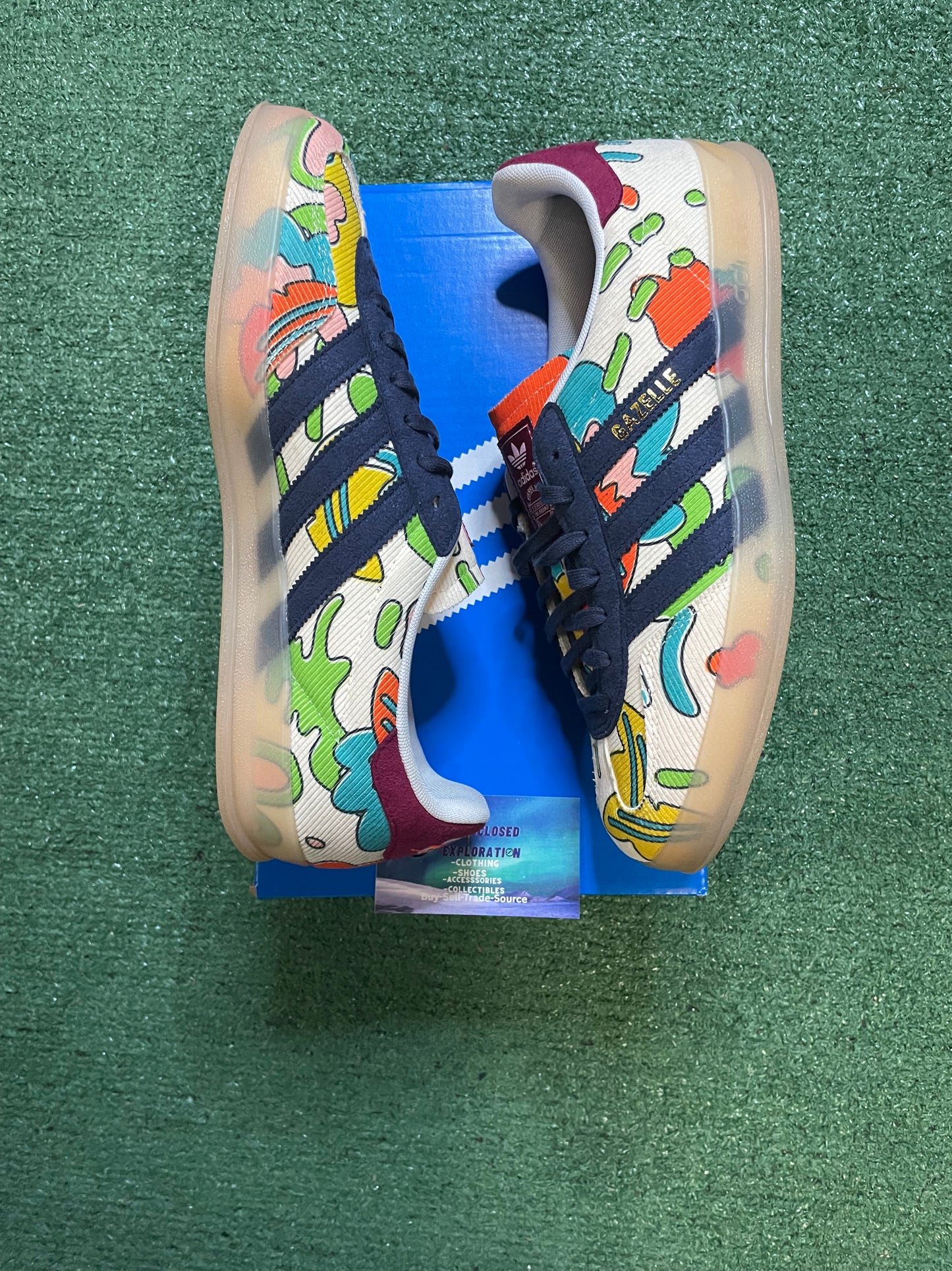Adidas gazelle indoor Sean wotherspoon kaleidoscope lens