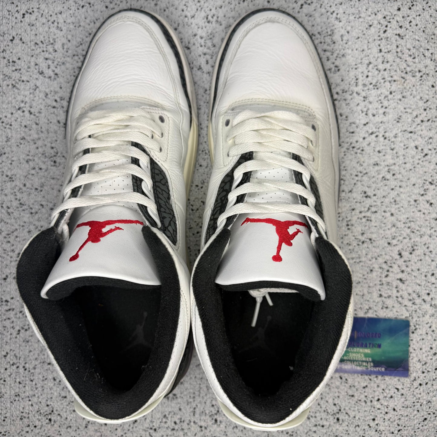 Jordan 3 Cement Grey 13 Men “Preowned”