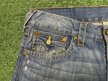 True Religion distressed jeans