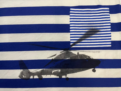 Basketcase gallery pavelow helicopter striped tee
