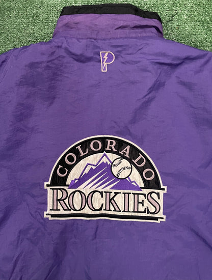 Vintage 1990s Colorado Rockies reversible jacket