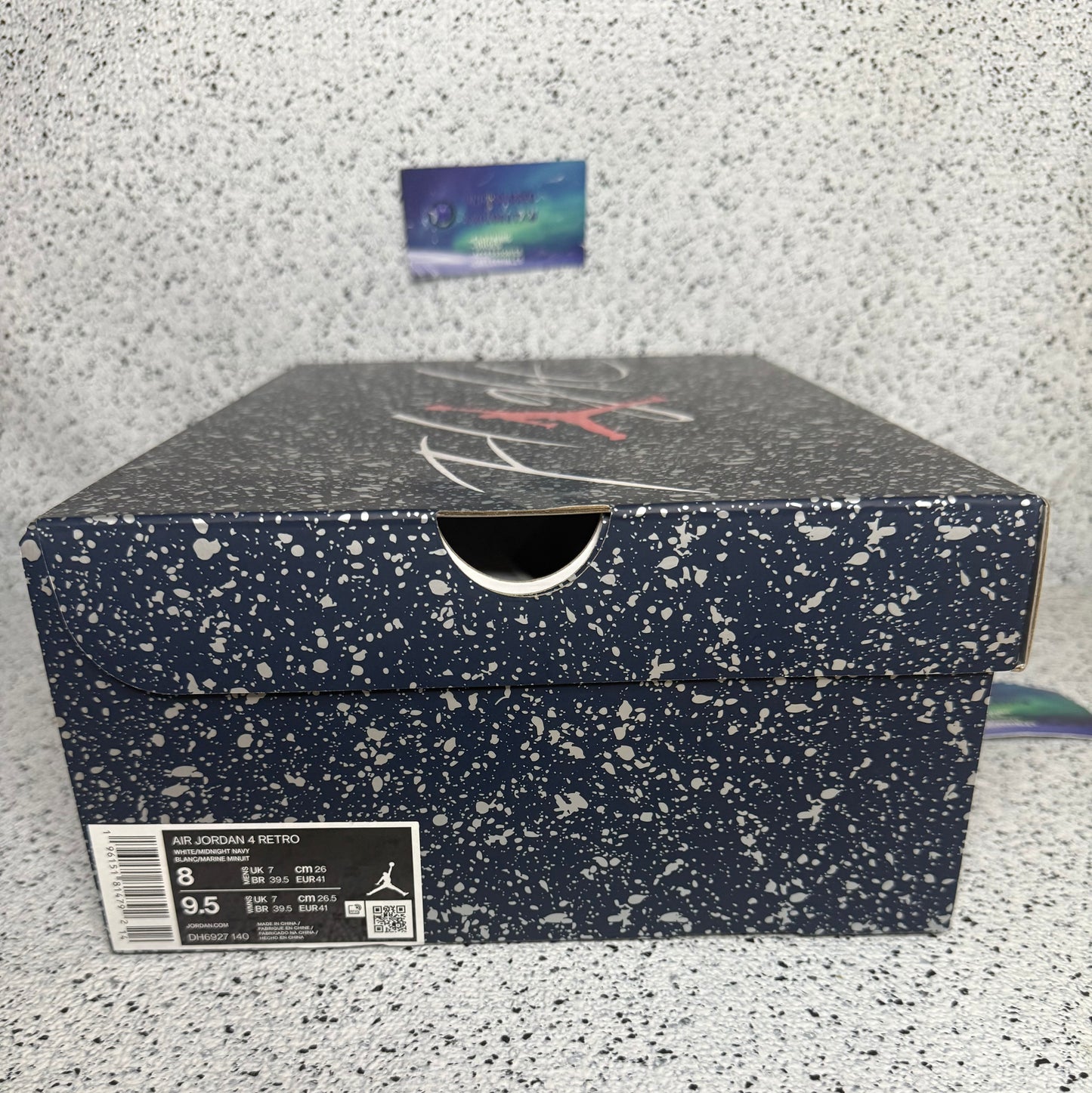 Jordan 4 Midnight Navy 8 Men/9.5 Women “Preowned”