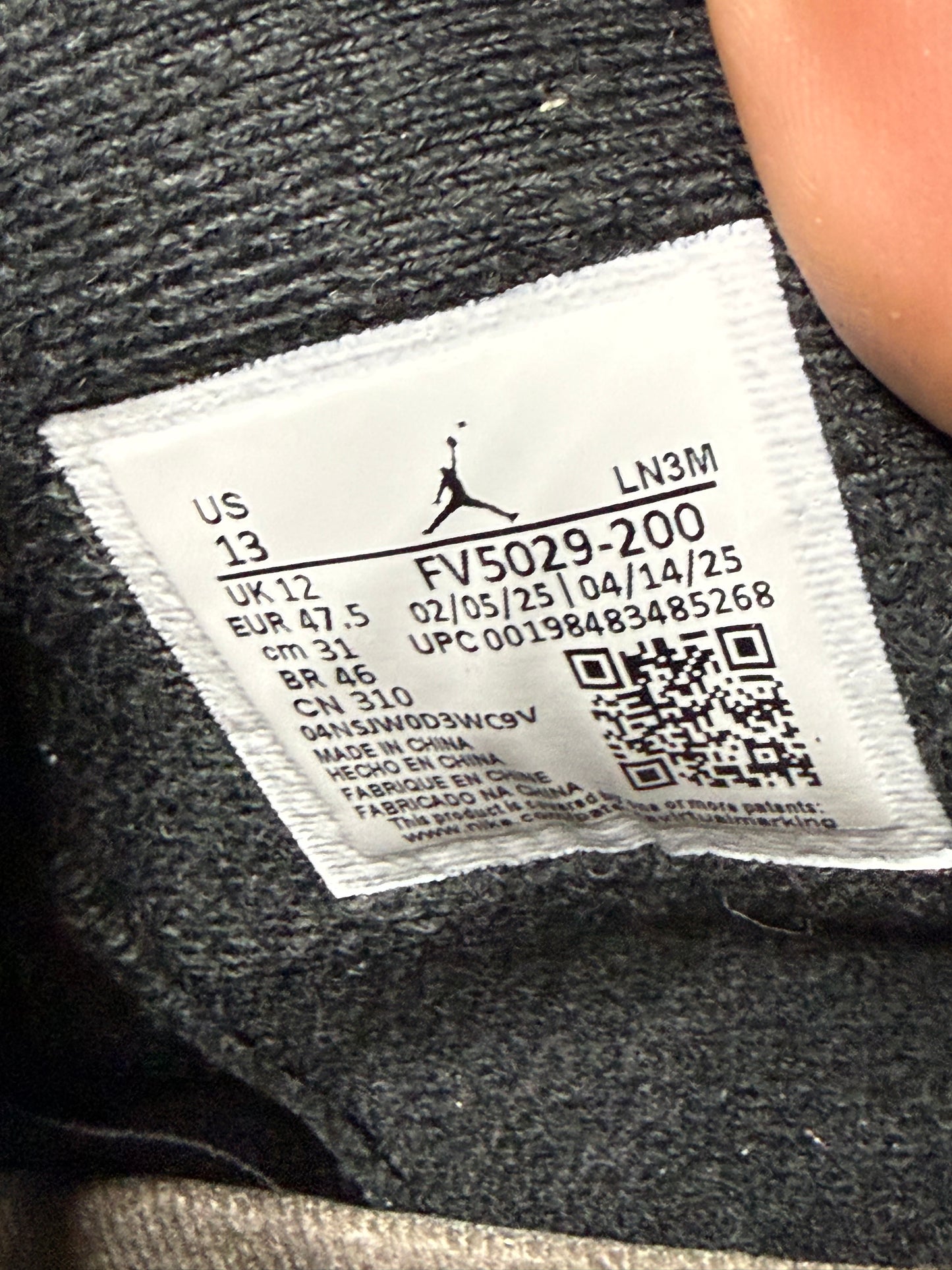 Jordan 4 Cave Stone 13 Men/14.5 Women “Preowned”