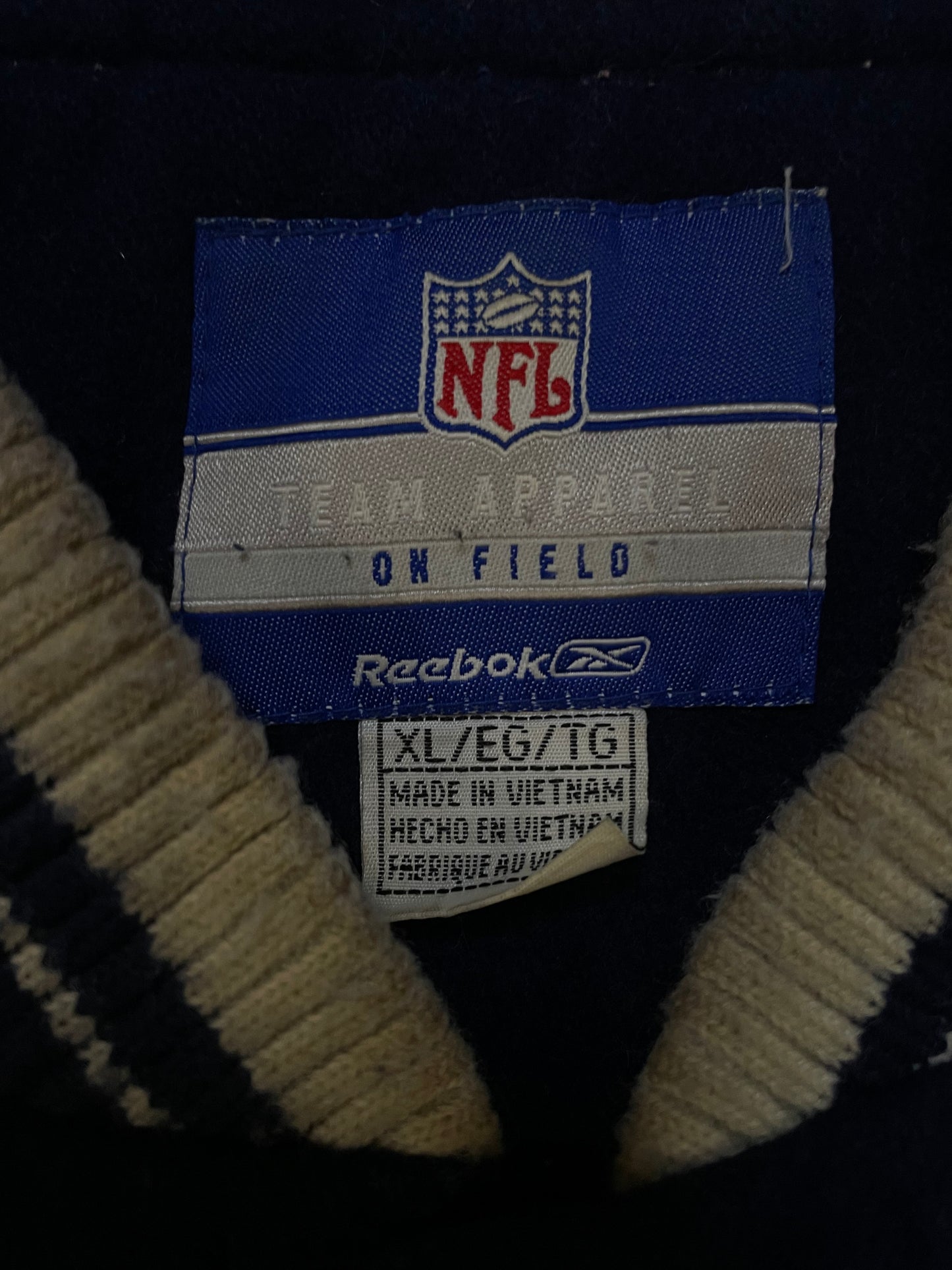 Vintage 2000s Seattle Seahawks suede & leather jacket