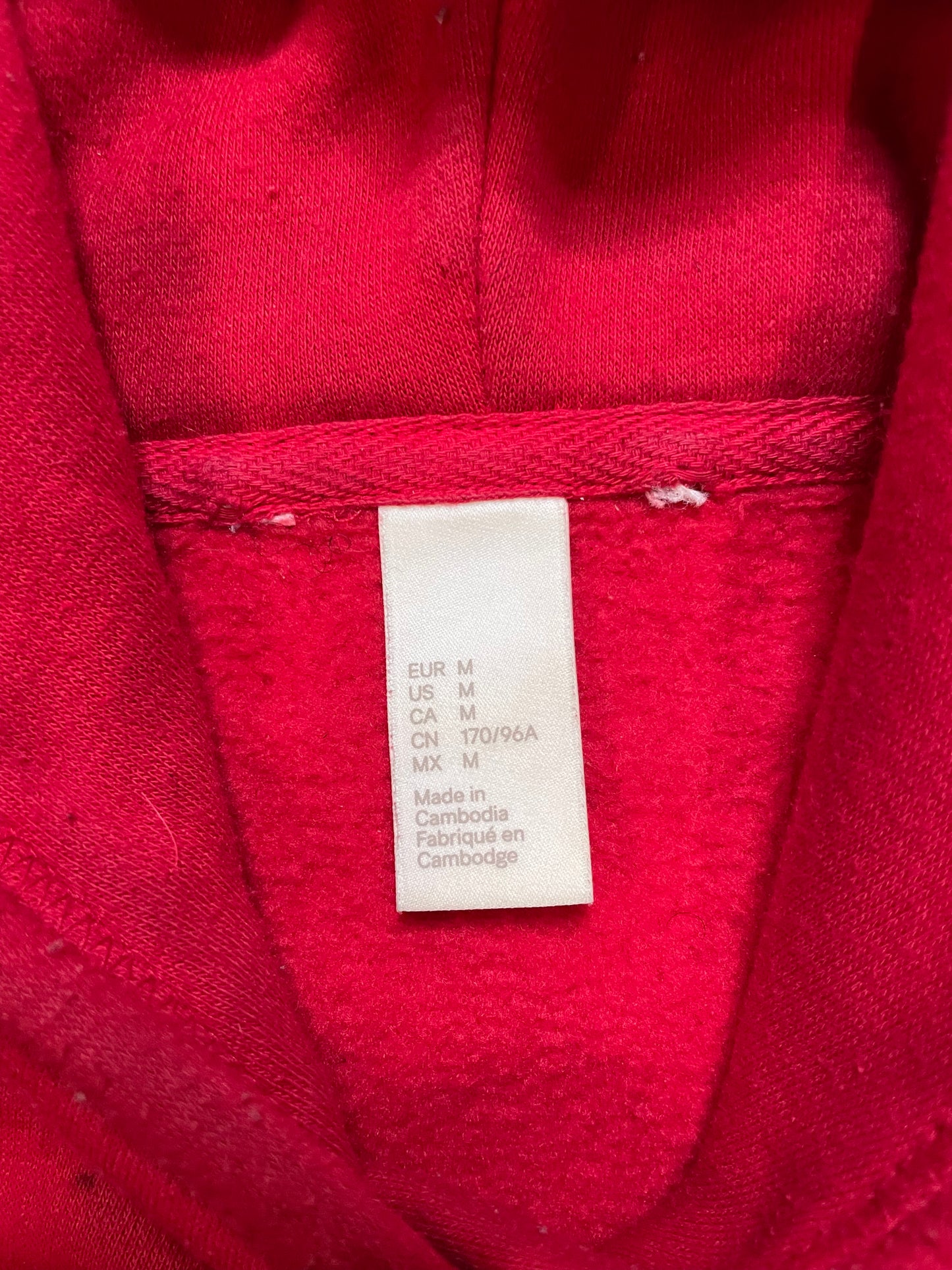 Gv gallery red pullover hoodie
