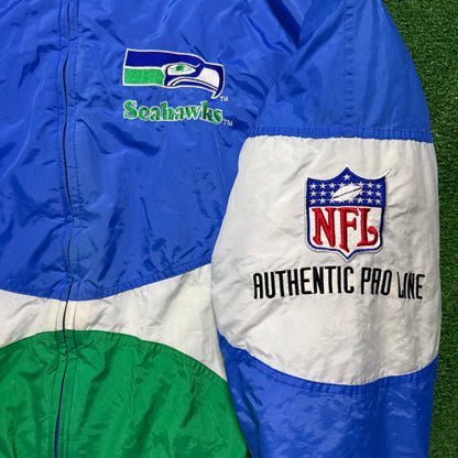 Vintage Seattle Seahawks Jacket Logo Athletic