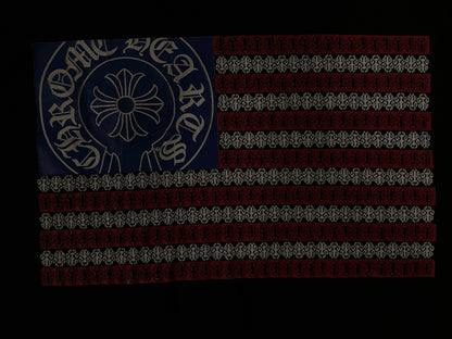 Chrome Hearts American flag tee