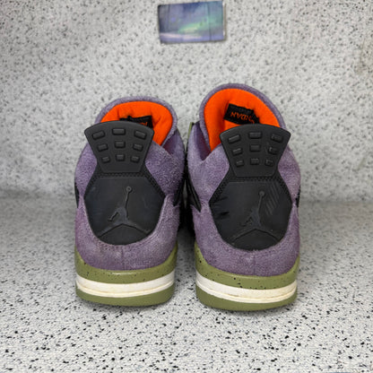 Jordan 4 Purple Canyon 10 Men “Preowned”