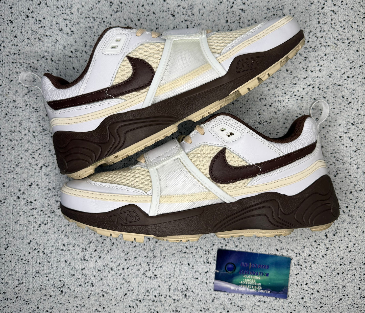 Nike Zoom Field Jaxx Travis Scott Light Chocolate 9 Men/10.5 Women “Preowned”