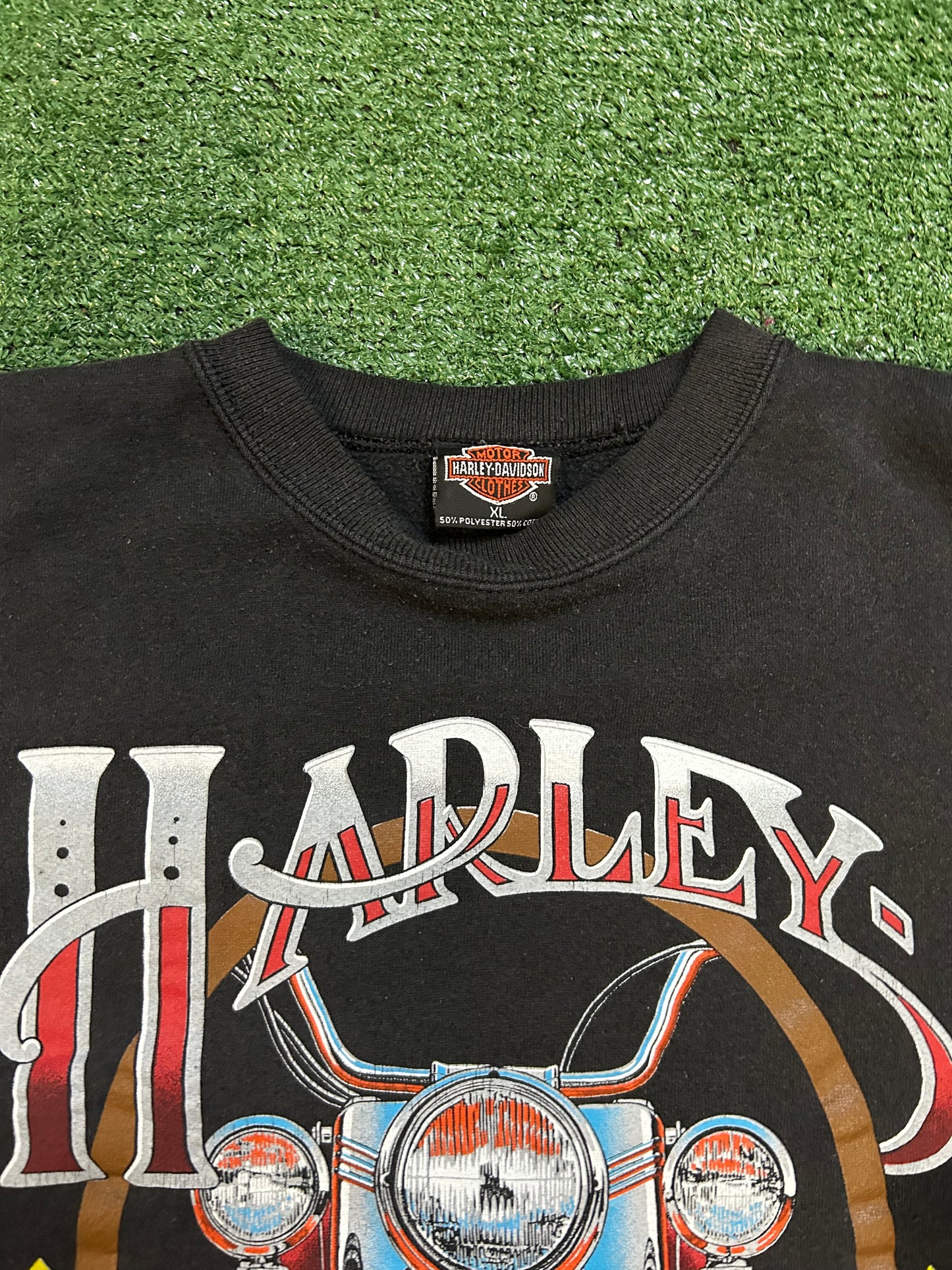 Vintage 1990s Harley Davidson 100 year anniversary crewneck