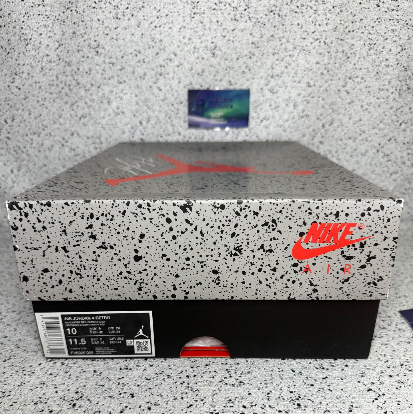 Jordan 4 Bred Reimagined 10 Men/11.5 Women “Preowned”