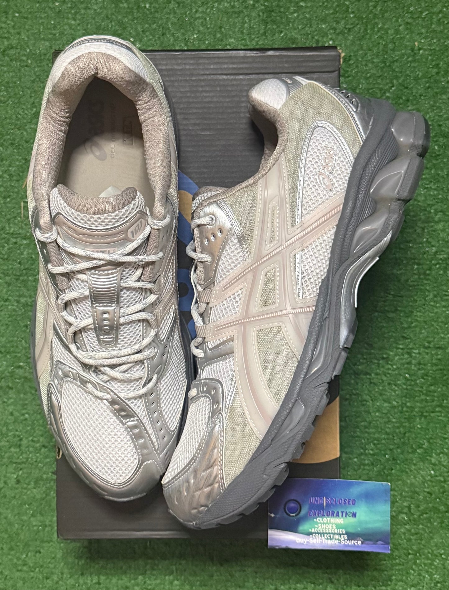 ASICS Gel Nimbus 10.1 Kith White Morganite 12 Men/13.5 Women “Preowned”