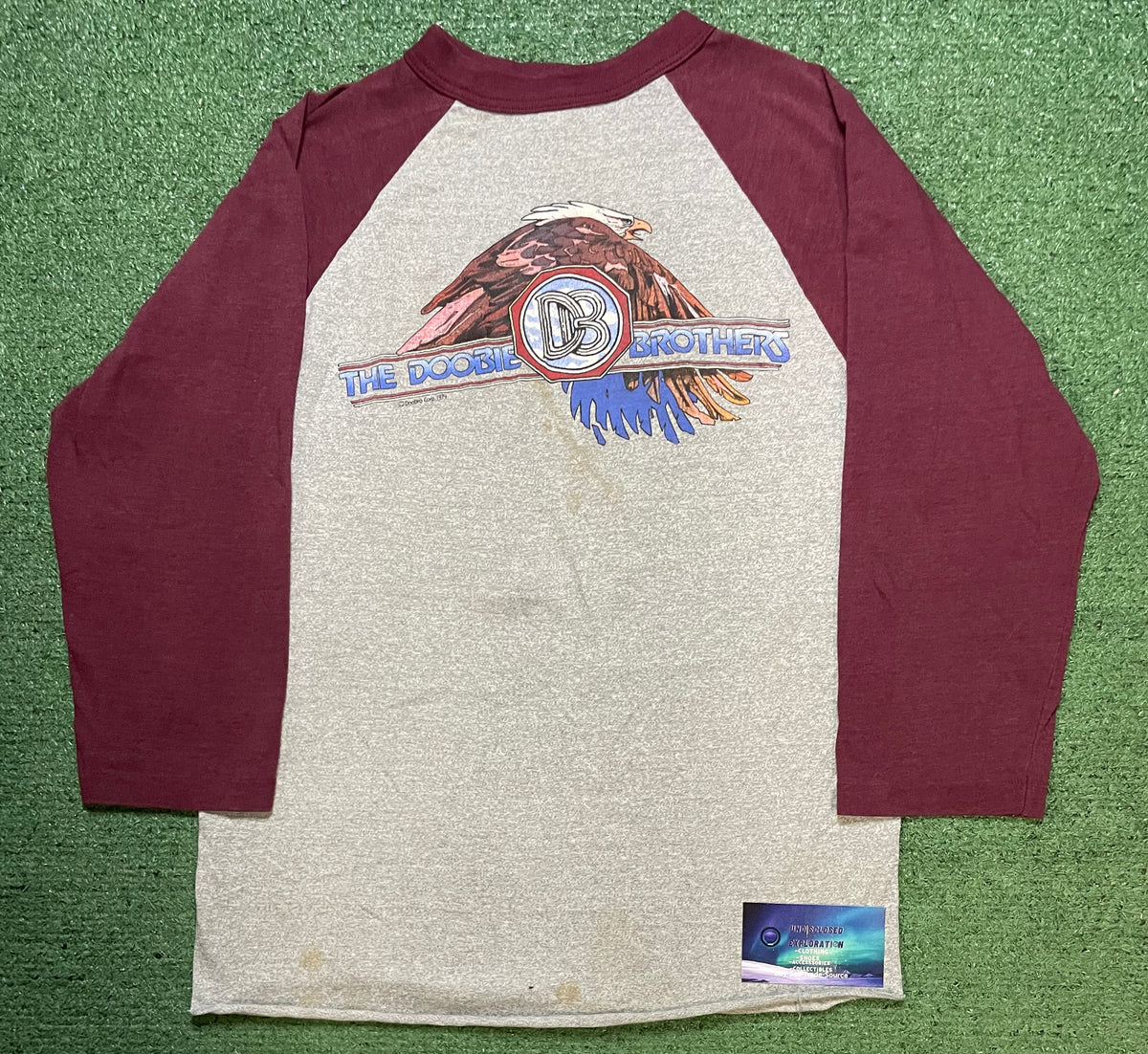 Vintage 1980s The Doobie Brothers One step closer Tour Fall 1980 raglan longsleeve