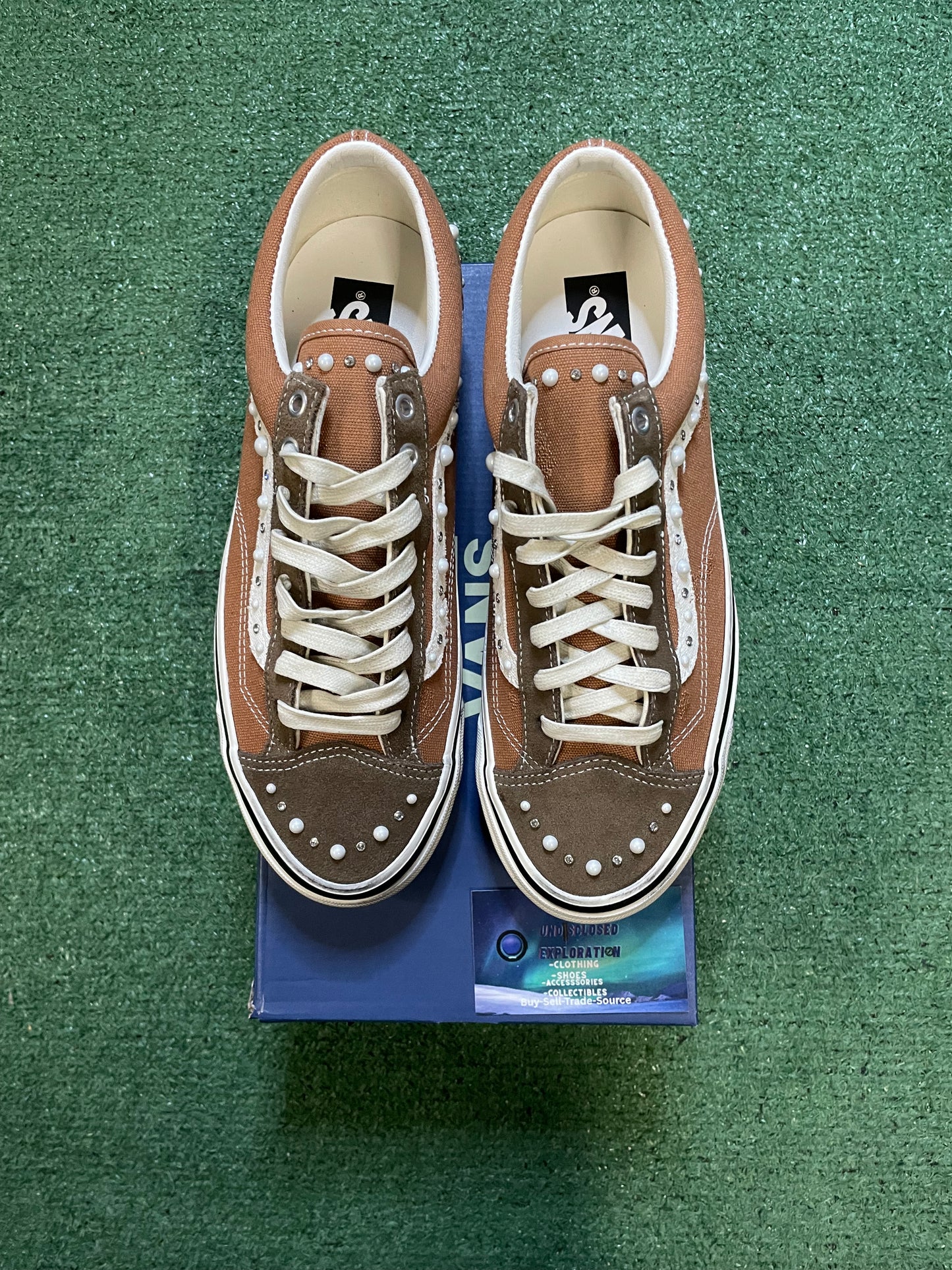 Vans old skool  Pearlized cacao brown