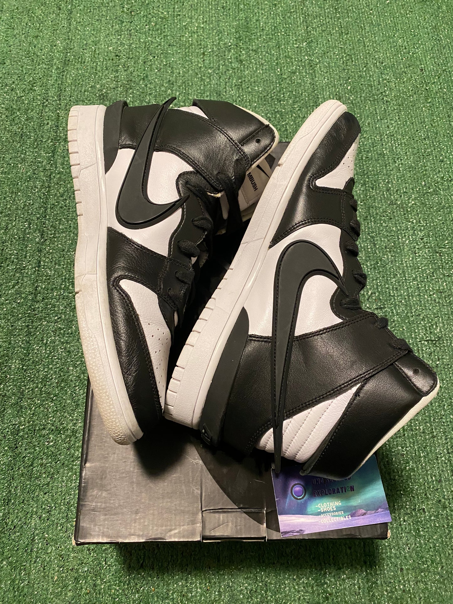 Nike Dunk High black Ambush size 10.5men/12women