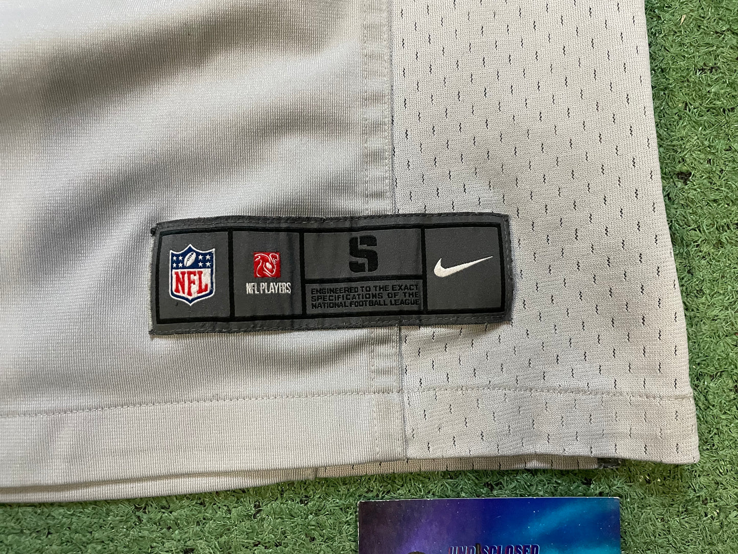 Nike Seattle Seahawks Russell Wilson #3 grey jersey