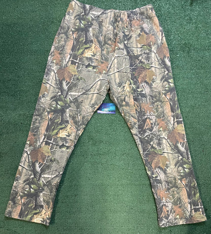 Leaf Camo straight leg sweatpants