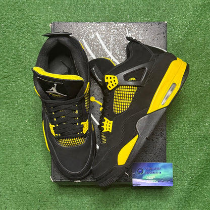 Jordan 4 Thunder 11 Men/12.5 Women “Preowned”