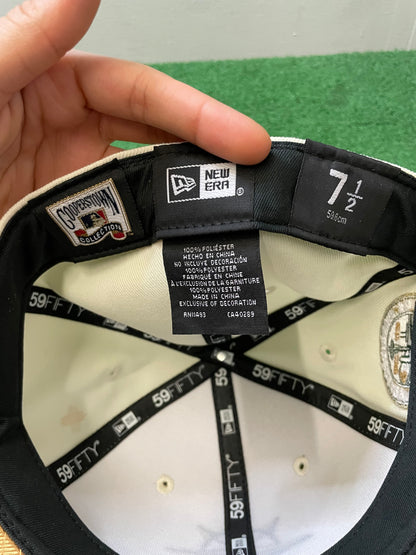 Seattle Mariners white and green 30th anniversary new era fitted hat