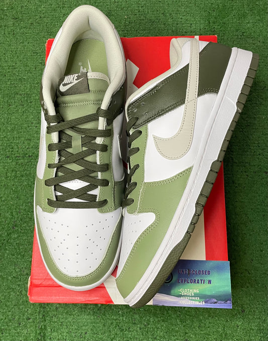 Nike Dunk low oil green