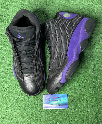 Jordan 13 court purple size 8men/9.5women