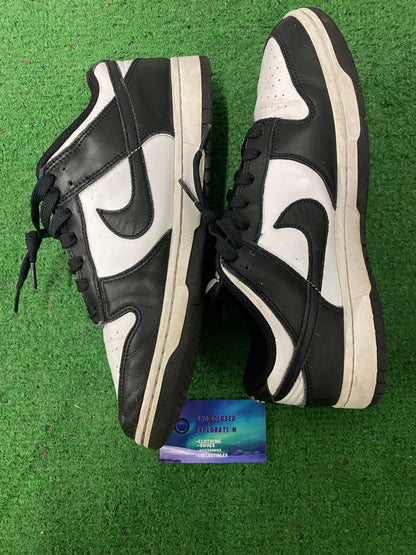Nike dunk low panda white black size 9.5men/11women