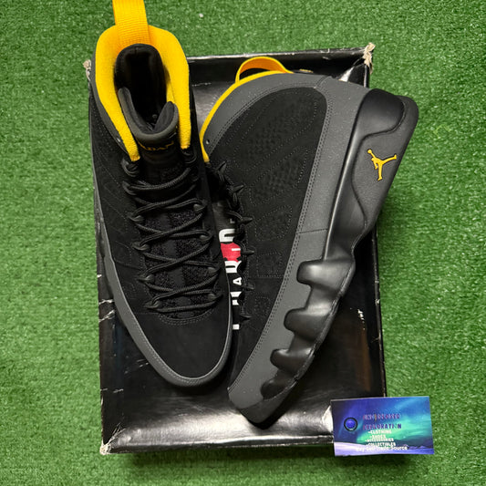 Jordan 9 University Gold