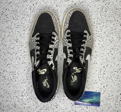 Jordan 1 Low Black Cement 10 Men/11.5 Women “Preowned”